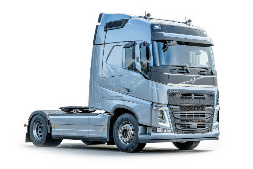 Caminhão representando consórcio de veículos